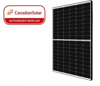 Canadian Solar 460W - Marco negro